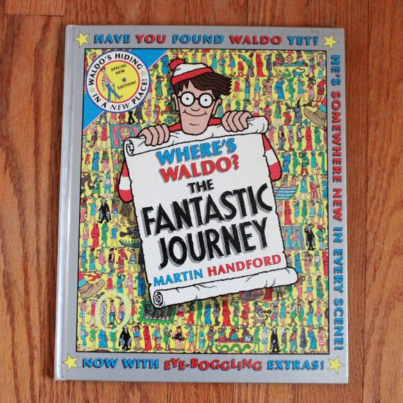 Vintage "Where's Waldo The Fantastic Journey" Search Activity Book - Picture 1 of 7
